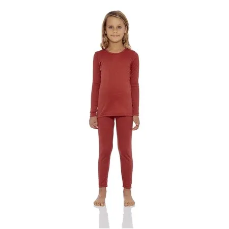 Girl's  2-PC Thermal Underwear Set
