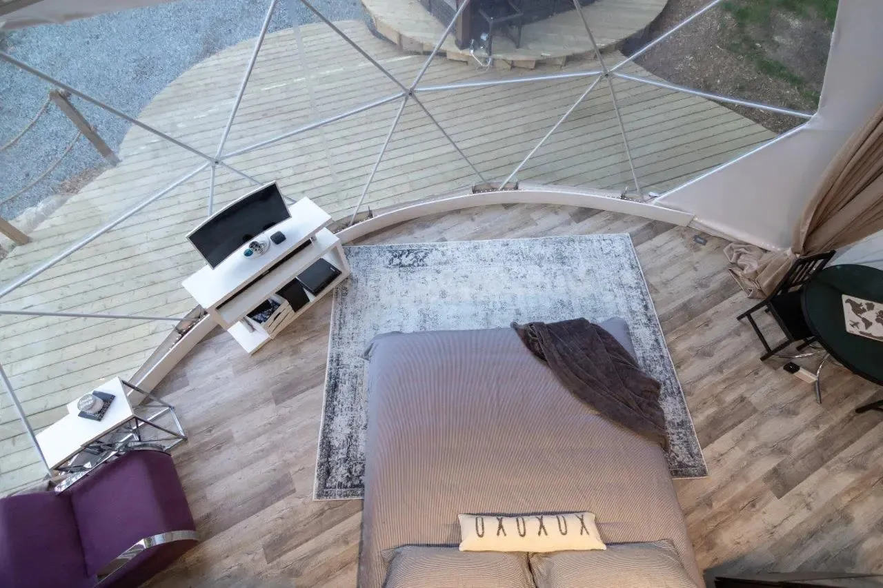 Glamping Geodesic Dome Tent Large 26'