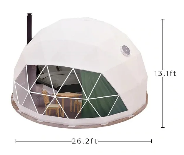 Glamping Geodesic Dome Tent Large 26'