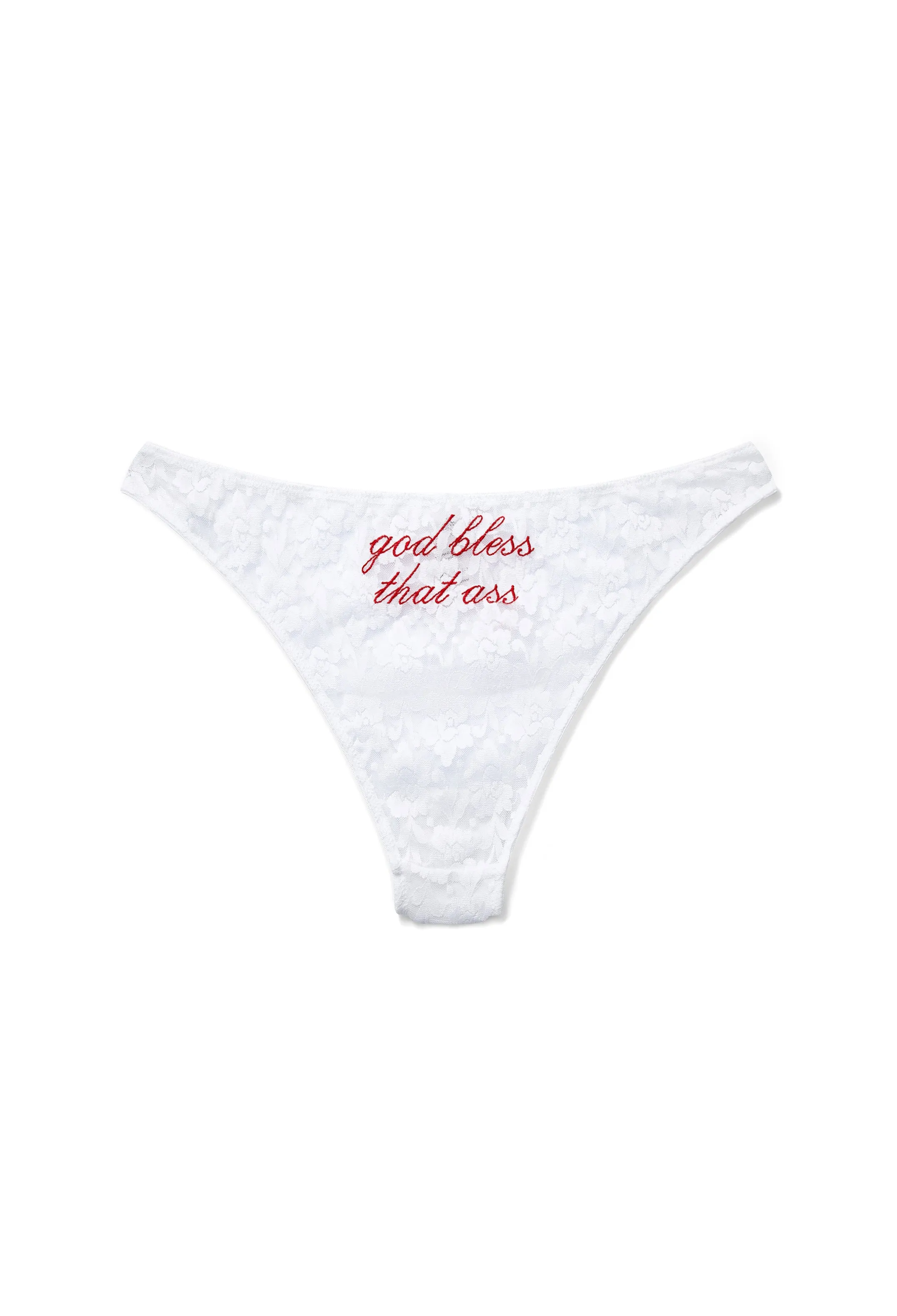 God Bless That Ass Lace Brief
