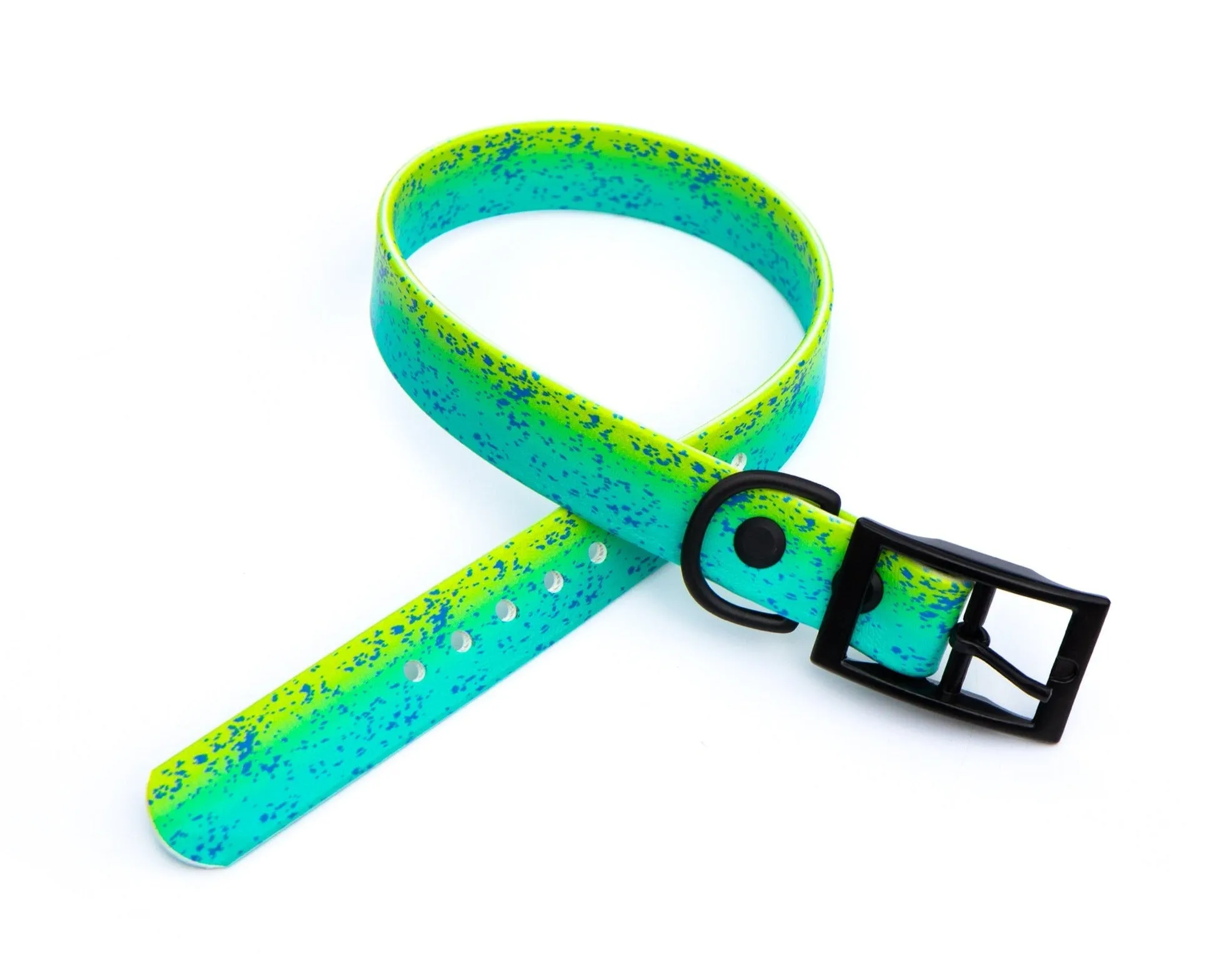 Green Dorado BioThane® Collar