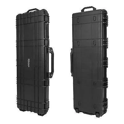 Hard AR Gun Case With Locking Holes & Auto Pressure Adjustment