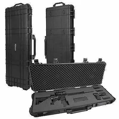 Hard AR Gun Case With Locking Holes & Auto Pressure Adjustment