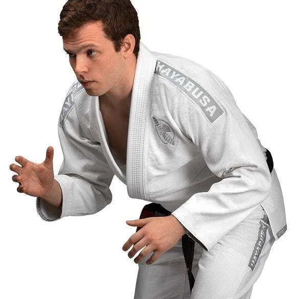 Hayabusa® Lightweight Jiu Jitsu Gi | Lightweight Gi | Many Sizes | Premium Cotton Blend | Gi for Men/ Women for Martial Arts Training and Fight - A0 A1 A2 A3 A4 A5|