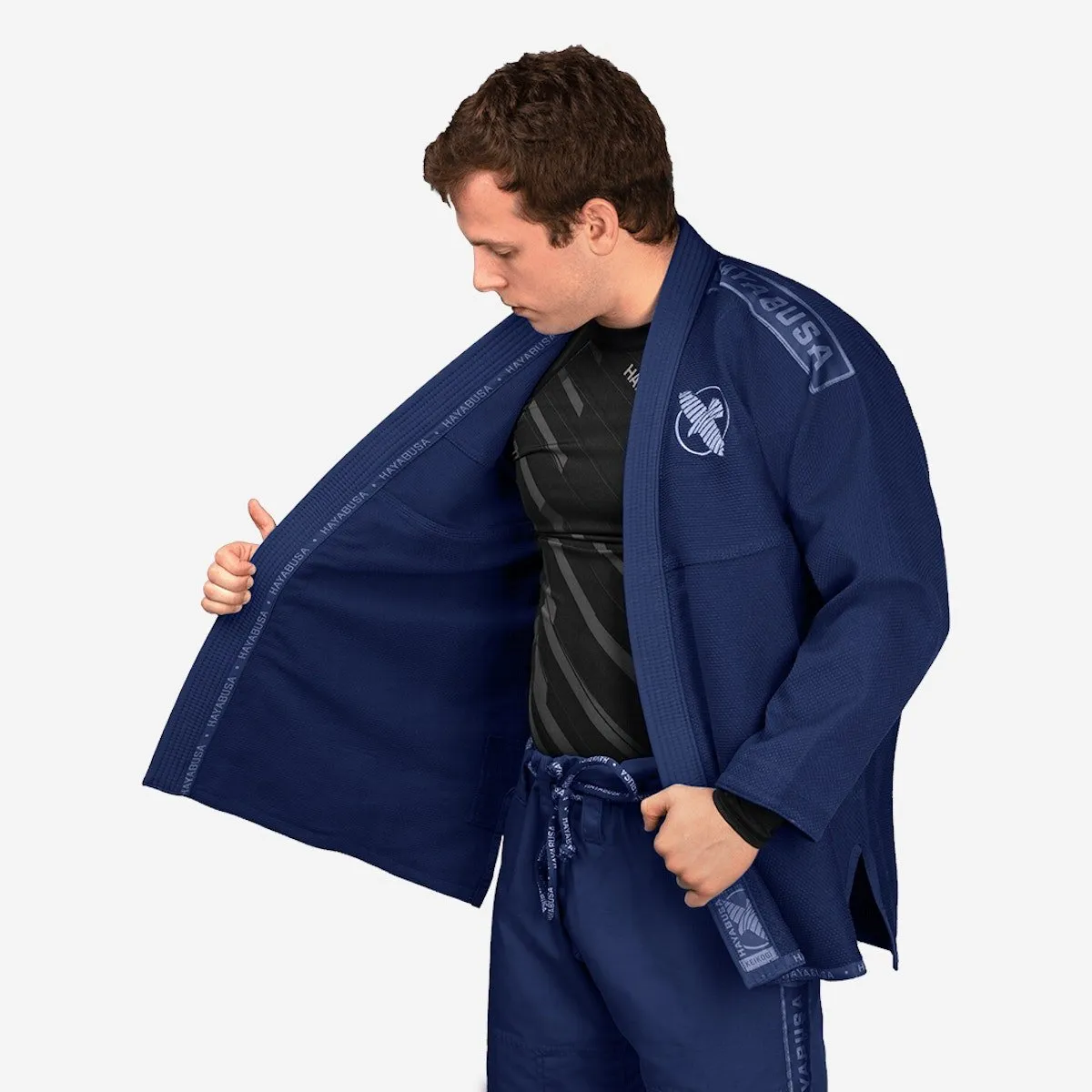 Hayabusa® Lightweight Jiu Jitsu Gi | Lightweight Gi | Many Sizes | Premium Cotton Blend | Gi for Men/ Women for Martial Arts Training and Fight - A0 A1 A2 A3 A4 A5|