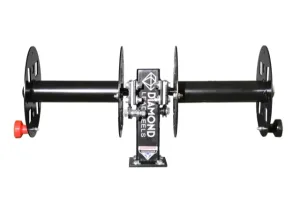 Heavy Duty Diamond Double Welding Cable Lead Reel Side by Side USA Made 12" #1 selling lead reel