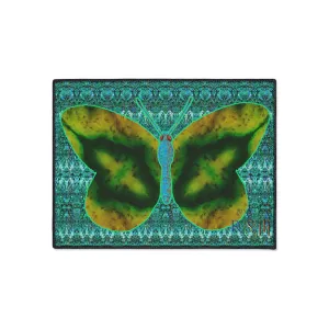 Heavy Duty Floor Mat (Butterfly Glade Denizen & Samhain Dream Thaw 12 & Blue Logo@Alchemic) RJSTH@Fabric#10_6 of 16 RJSTHw2025 RJS