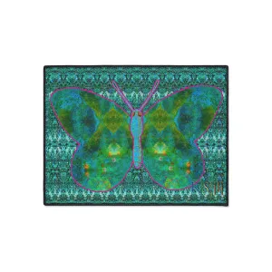 Heavy Duty Floor Mat (Butterfly Glade Denizen & Samhain Dream Thaw 12 & Blue Logo@Alchemic) RJSTH@Fabric#11_16 of 16 RJSTHw2025 RJS