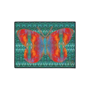 Heavy Duty Floor Mat (Butterfly Glade Denizen & Samhain Dream Thaw 12 & Blue Logo@Alchemic) RJSTH@Fabric#12_15 of 16 RJSTHw2025 RJS