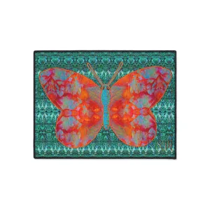 Heavy Duty Floor Mat (Butterfly Glade Denizen & Samhain Dream Thaw 12 & Blue Logo@Alchemic) RJSTH@Fabric#12_7 of 16 RJSTHw2025 RJS