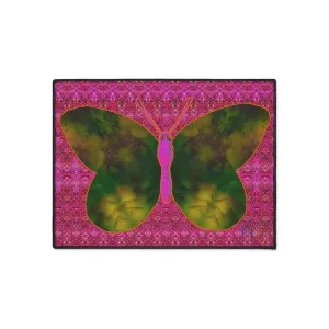 Heavy Duty Floor Mat (Butterfly Glade Denizen & Samhain Dream Thaw 13 & Pink Logo@Alchemic) RJSTH@Fabric#7_11 of 14 RJSTHw2025 RJS