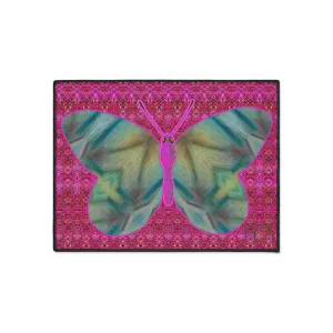 Heavy Duty Floor Mat (Butterfly Glade Denizen & Samhain Dream Thaw 13 & Pink Logo@Alchemic) RJSTH@Fabric#9_5 of 14 RJSTHw2025 RJS