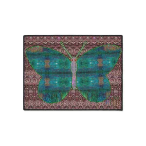 Heavy Duty Floor Mat (Butterfly Glade Denizen & Samhain Dream Thaw 14 & Purple Logo@Alchemic) RJSTH@Fabric#4_13 of 15 RJSTHw2025 RJS