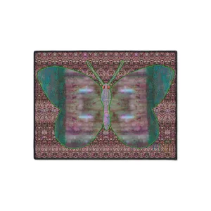 Heavy Duty Floor Mat (Butterfly Glade Denizen & Samhain Dream Thaw 14 & Purple Logo@Alchemic) RJSTH@Fabric#4_3 of 15 RJSTHw2025 RJS