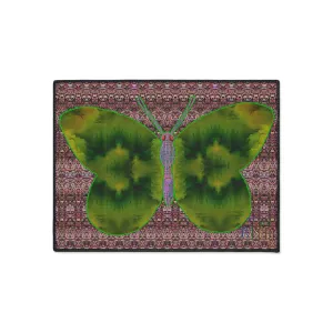 Heavy Duty Floor Mat (Butterfly Glade Denizen & Samhain Dream Thaw 14 & Purple Logo@Alchemic) RJSTH@Fabric#5_1 of 18 RJSTHw2025 RJS