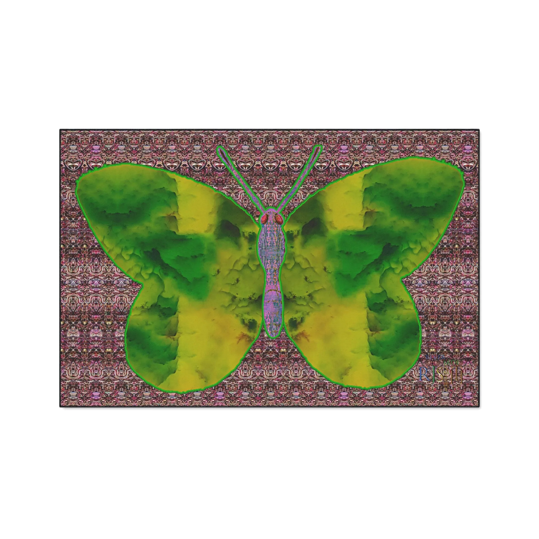Heavy Duty Floor Mat (Butterfly Glade Denizen & Samhain Dream Thaw 14 & Purple Logo@Alchemic) RJSTH@Fabric#5_15 of 18 RJSTHw2025 RJS