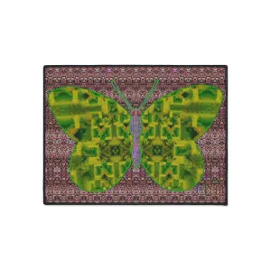 Heavy Duty Floor Mat (Butterfly Glade Denizen & Samhain Dream Thaw 14 & Purple Logo@Alchemic) RJSTH@Fabric#5_5 of 18 RJSTHw2025 RJS