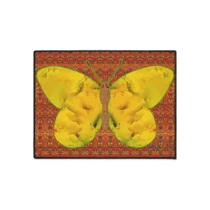 Heavy Duty Floor Mat (Butterfly Glade Denizen & Samhain Dream Thaw 15 & Orange Logo@Alchemic) RJSTH@Fabric#1_10 of 15 RJSTHw2025 RJS