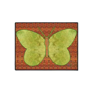 Heavy Duty Floor Mat (Butterfly Glade Denizen & Samhain Dream Thaw 15 & Orange Logo@Alchemic) RJSTH@Fabric#2_4 of 16 RJSTHw2025 RJS