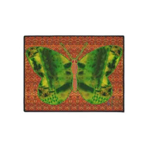 Heavy Duty Floor Mat (Butterfly Glade Denizen & Samhain Dream Thaw 15 & Orange Logo@Alchemic) RJSTH@Fabric#3_7 of 16 RJSTHw2025 RJS