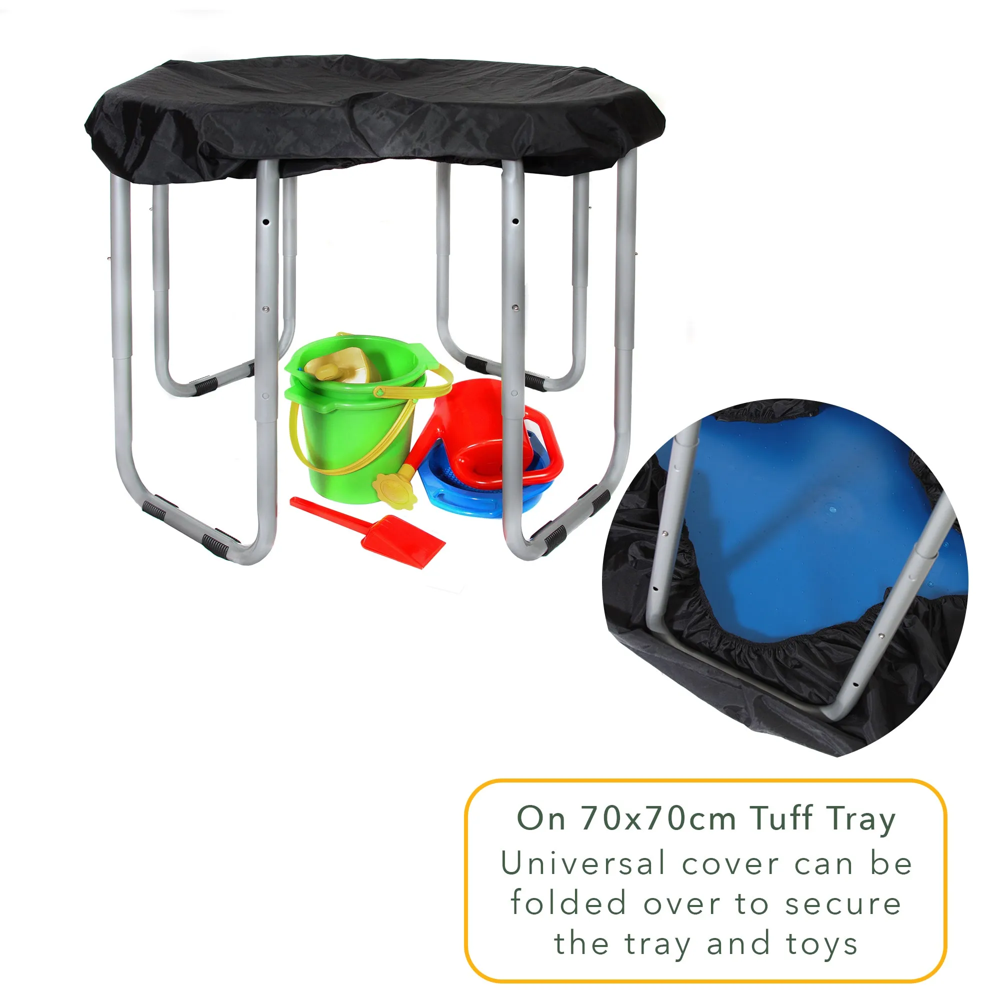 Hexacle Tuff Tray and Stand   FREE Waterproof Cover
