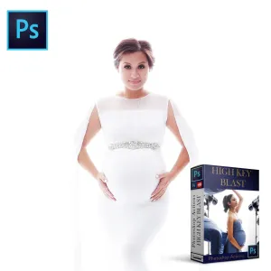 High Key Blast Photoshop Actions