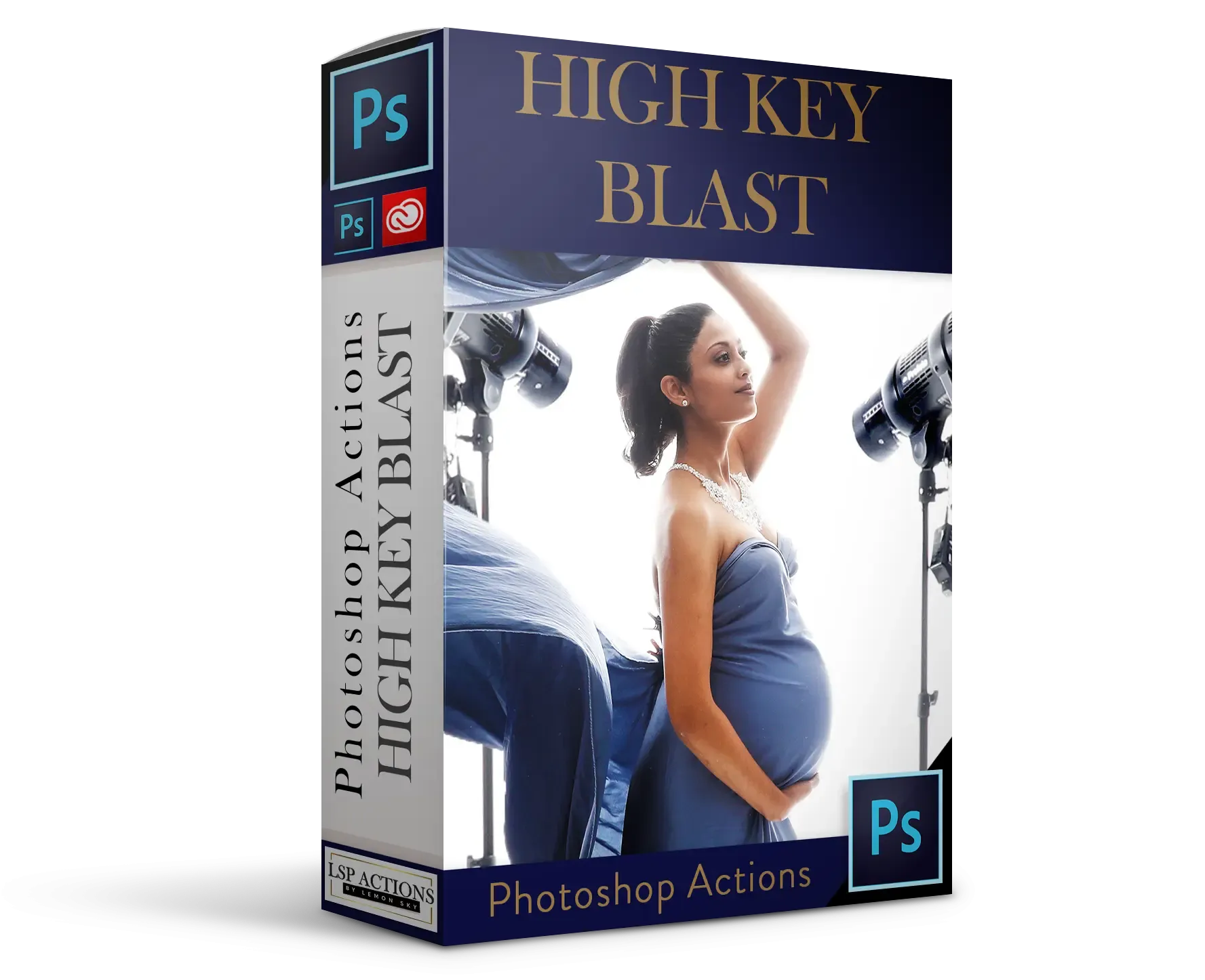 High Key Blast Photoshop Actions