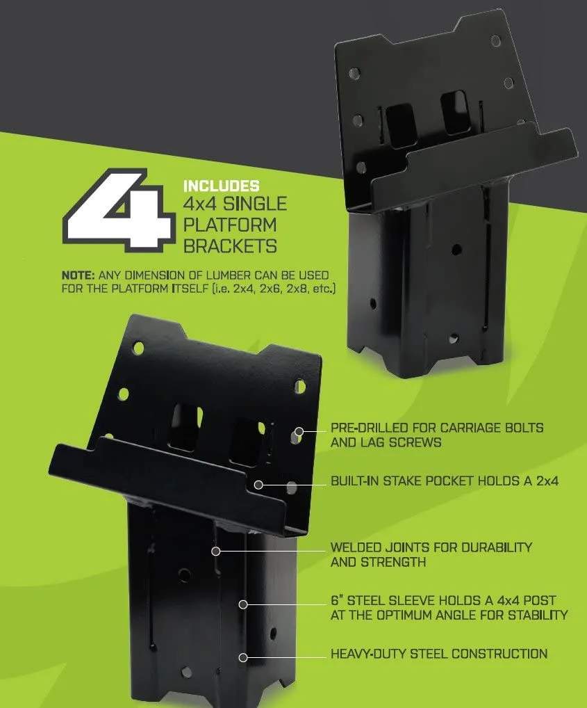 HME Blind Post Brackets