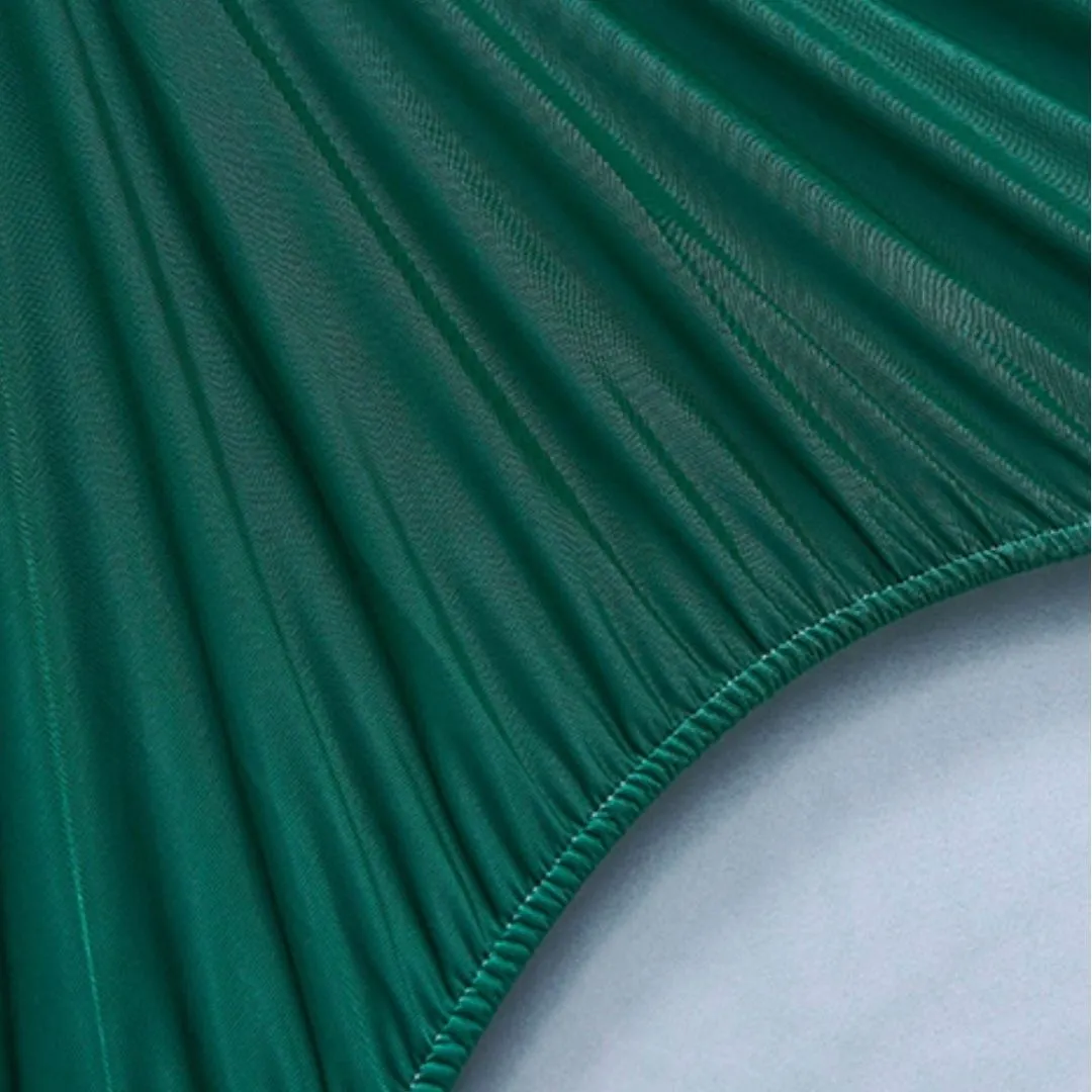 Homlly Breathable Cooling Waterproof Fitted Sheet with 30cm Deep Pocket