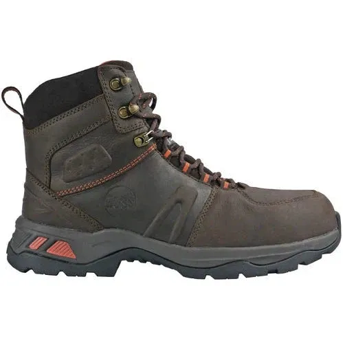 Hoss Men's Blast Composite Safety Toe Waterproof 400G Insulated Work Boot - Brown 60242