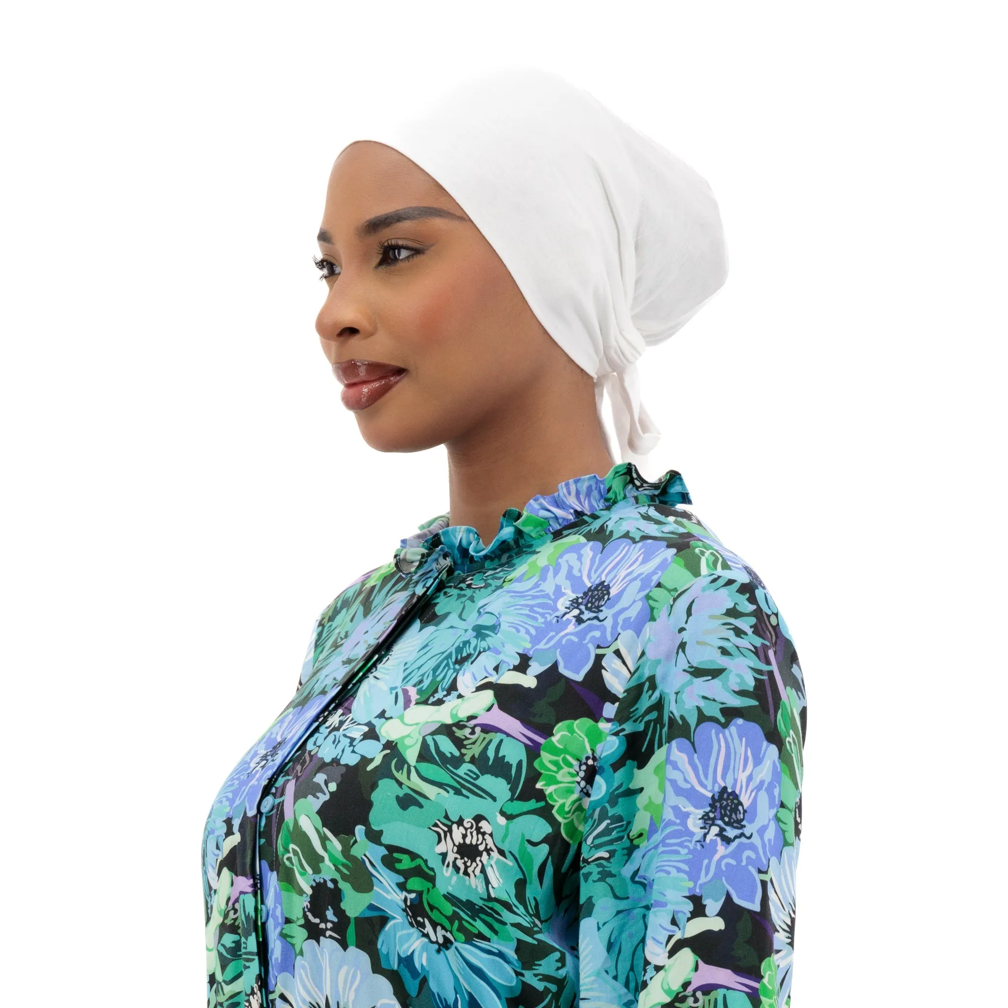Icing sugar tie back underscarf