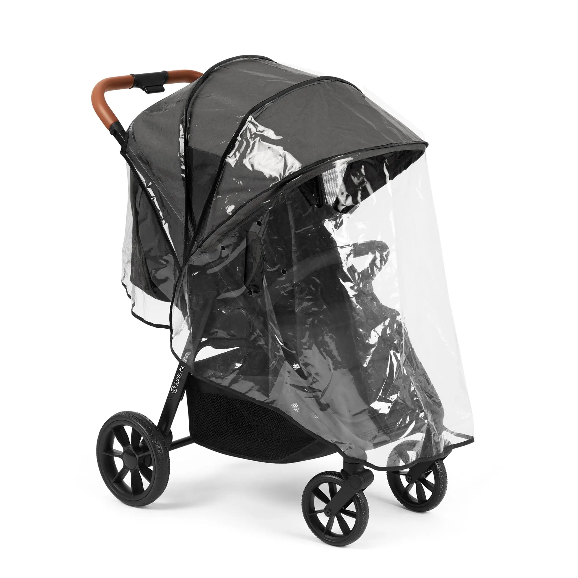 Ickle Bubba Stomp Stride Max Stroller in Charcoal Grey