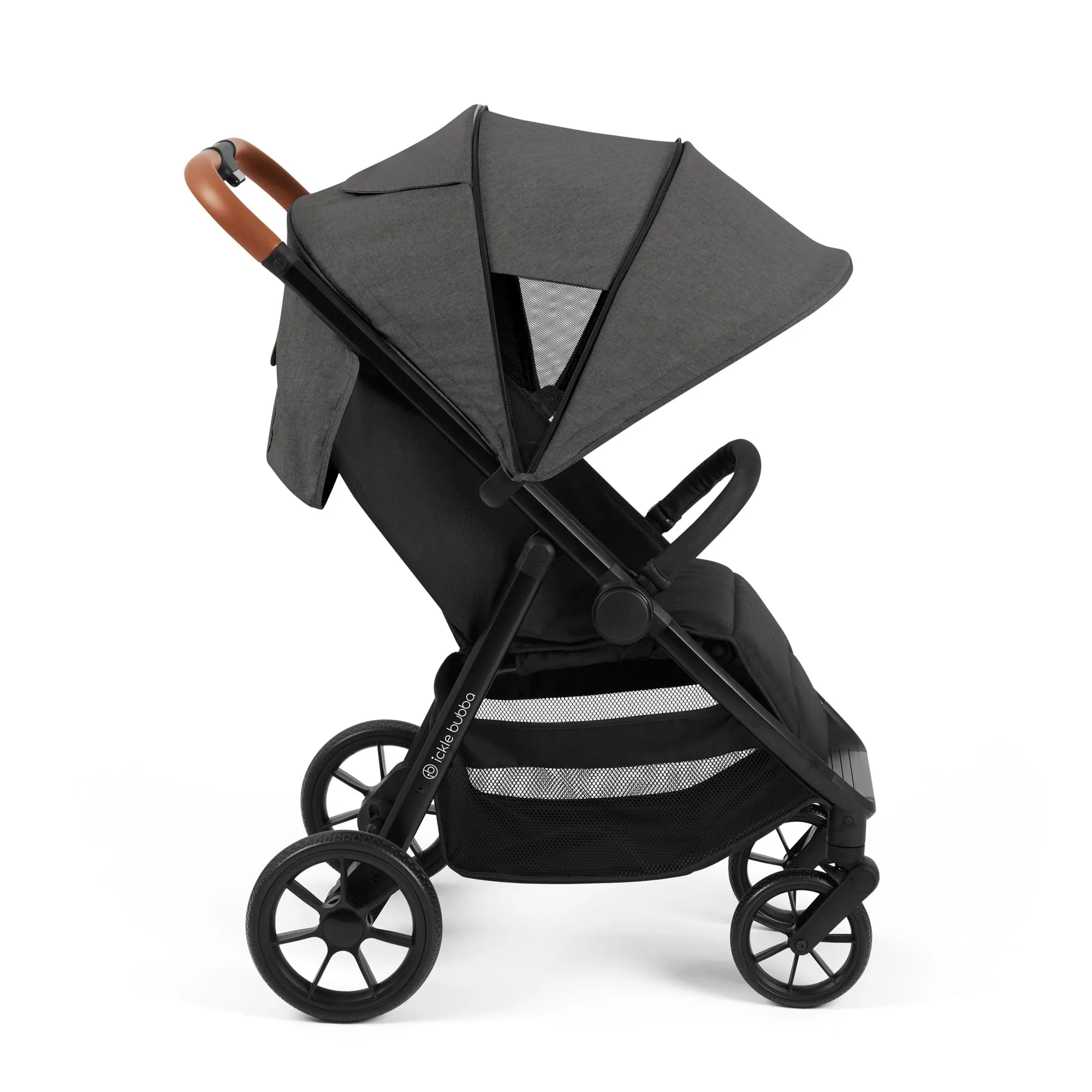 Ickle Bubba Stomp Stride Max Stroller in Charcoal Grey