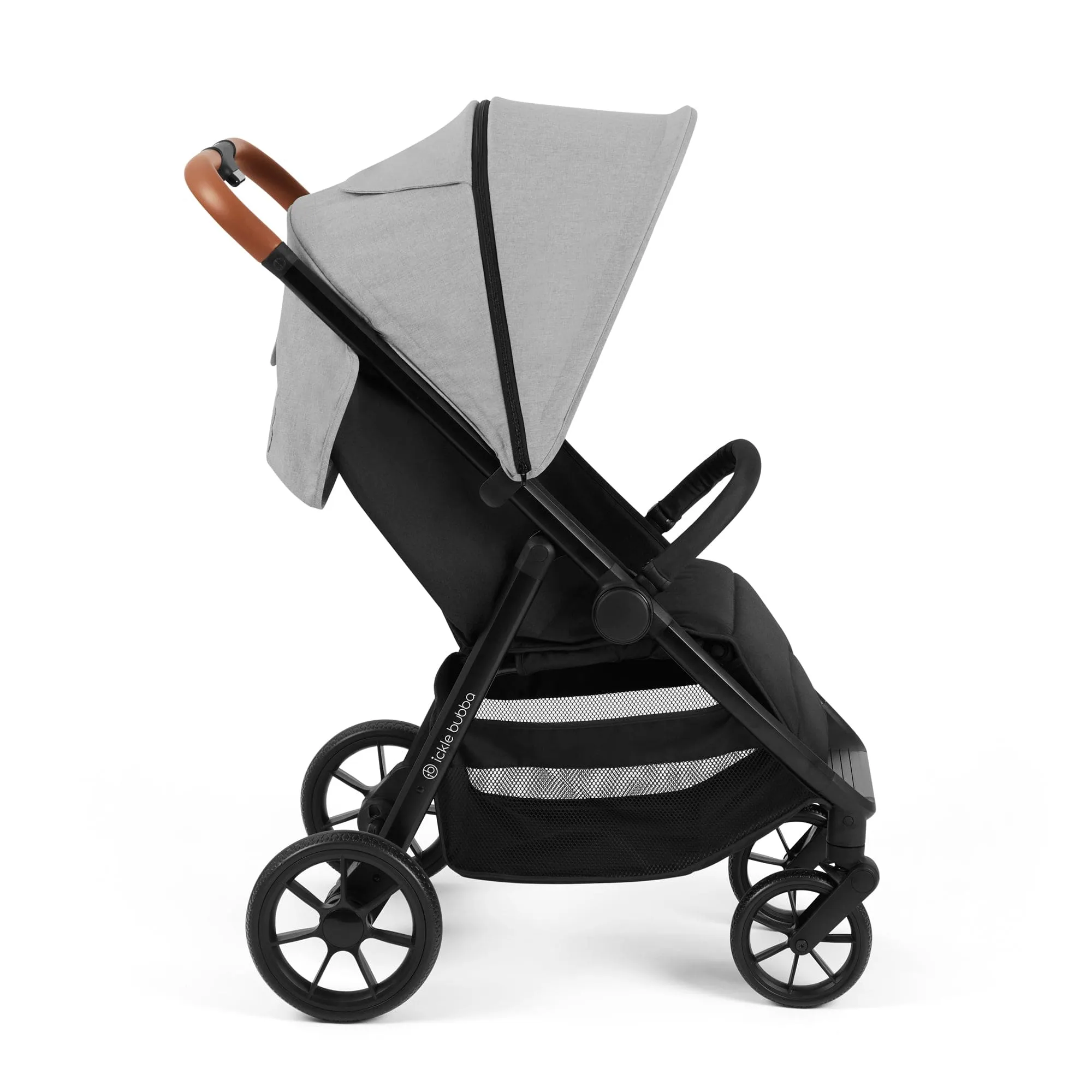 Ickle Bubba Stomp Stride Prime Stroller in Pearl Grey