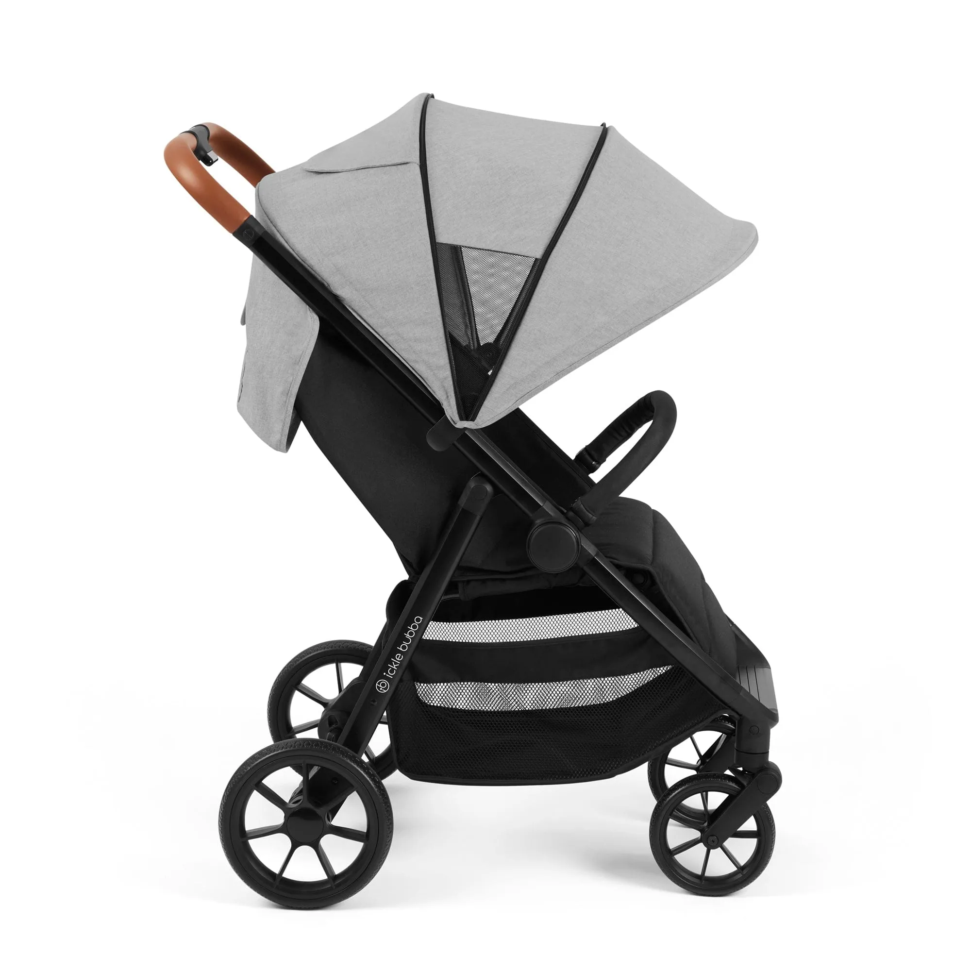 Ickle Bubba Stomp Stride Prime Stroller in Pearl Grey