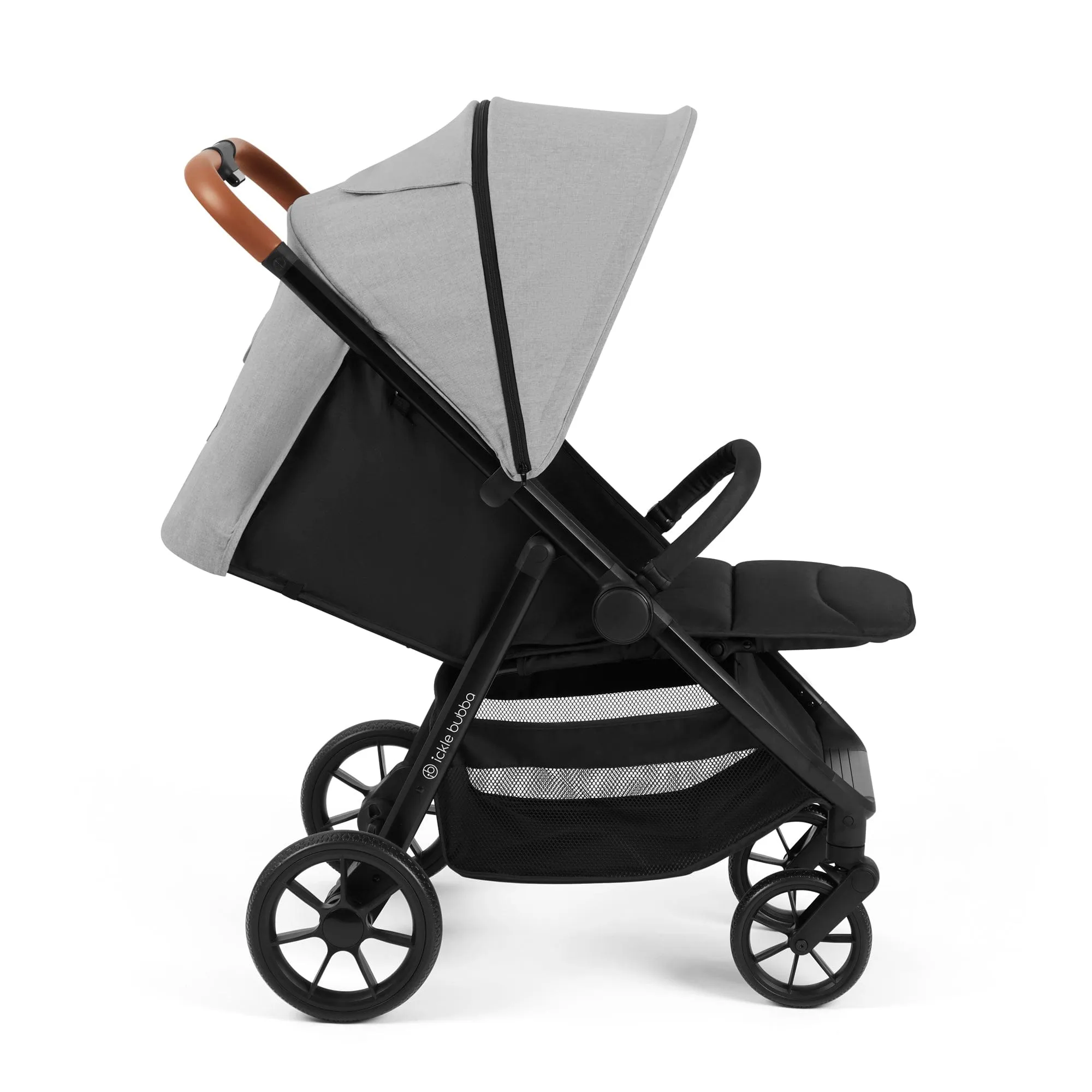 Ickle Bubba Stomp Stride Prime Stroller in Pearl Grey