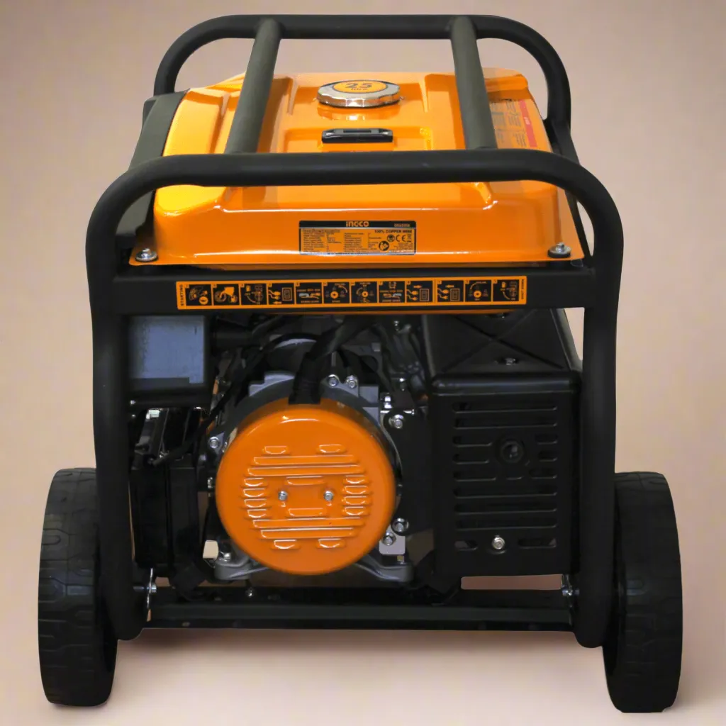 Ingco 6.5KW Gasoline Generator with Electric & Recoil Start & 25L Fuel Tank - GE65006