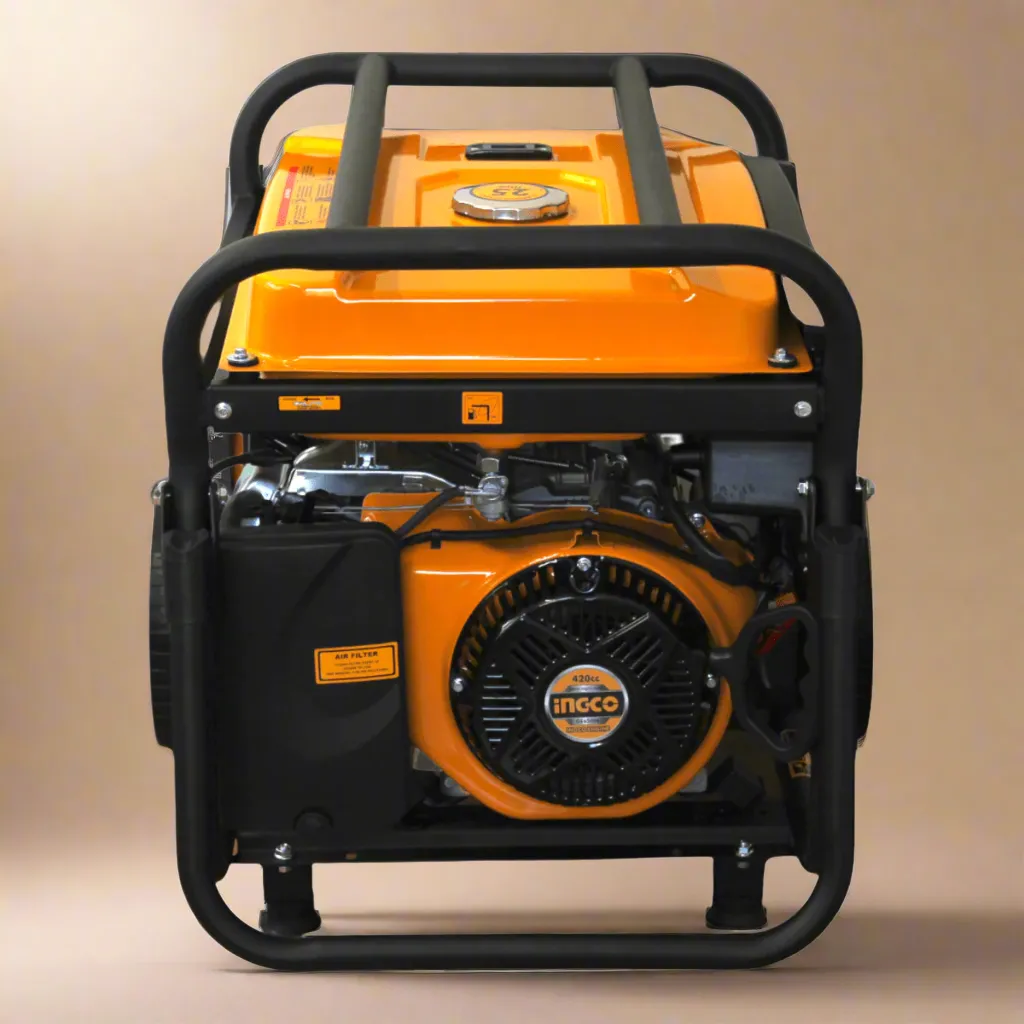 Ingco 6.5KW Gasoline Generator with Electric & Recoil Start & 25L Fuel Tank - GE65006