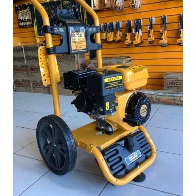 Ingco Gasoline Pressure Washer 6.0HP 214Bar - GHPW2003