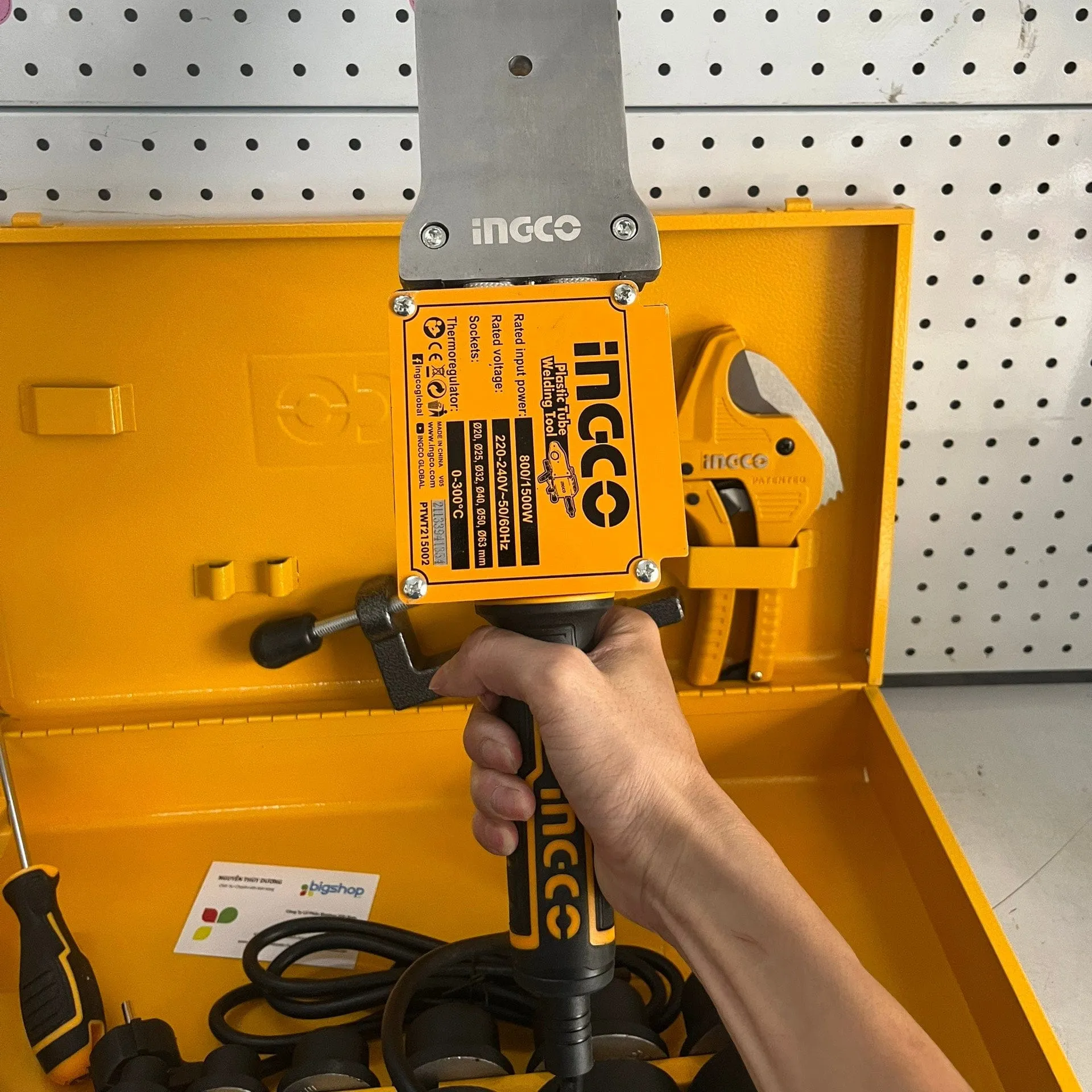Ingco PPR - Plastic Tube Welding Tool - PTWT215002
