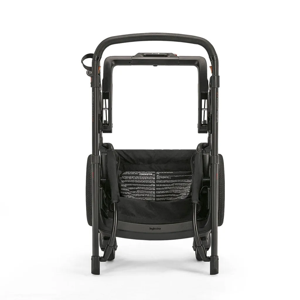 INGLESINA Aptica XT 5 Piece Travel Systems with Car Seat and 360 Rotating Isofix Base - Magnet Grey