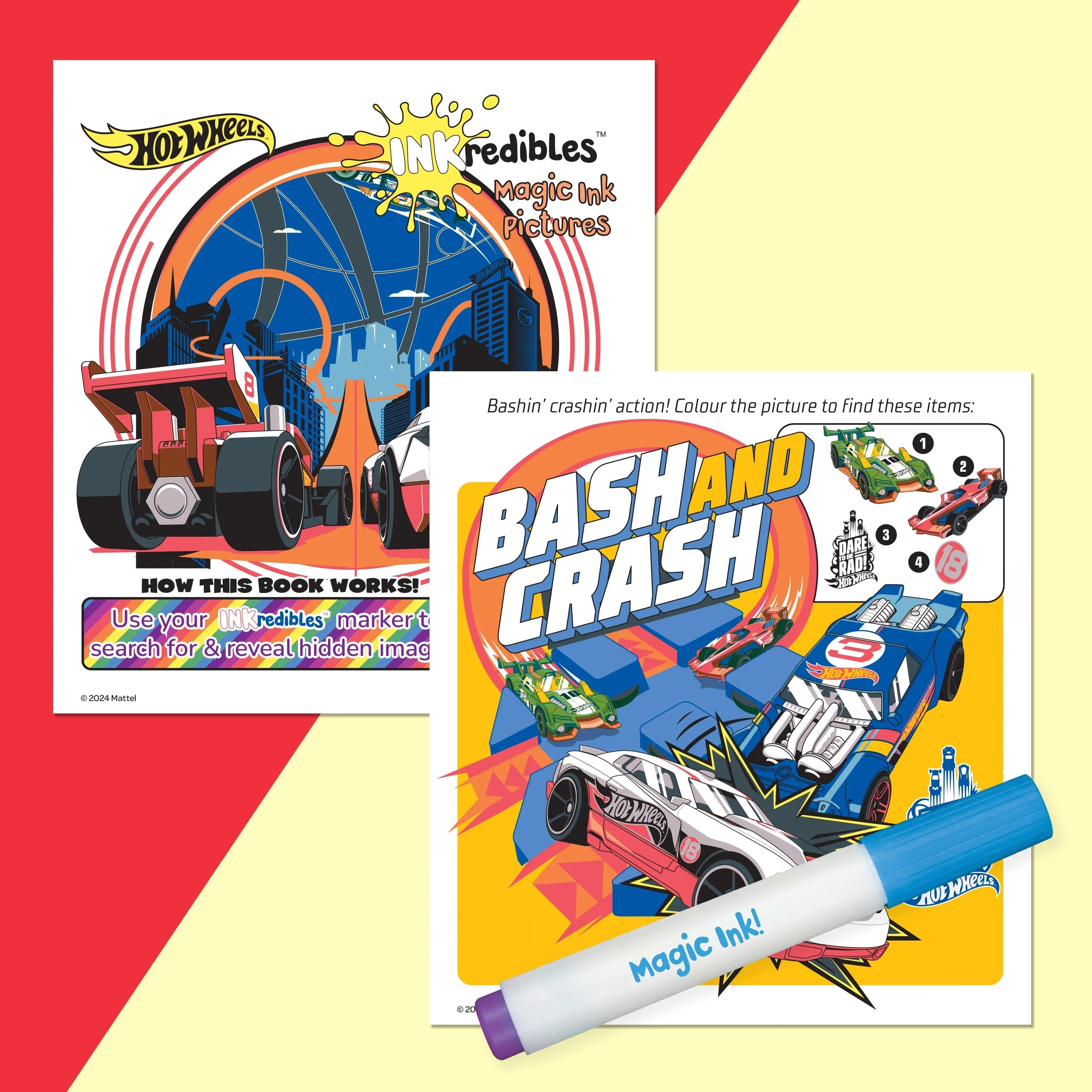 Inkredibles Magic Ink Hot Wheels