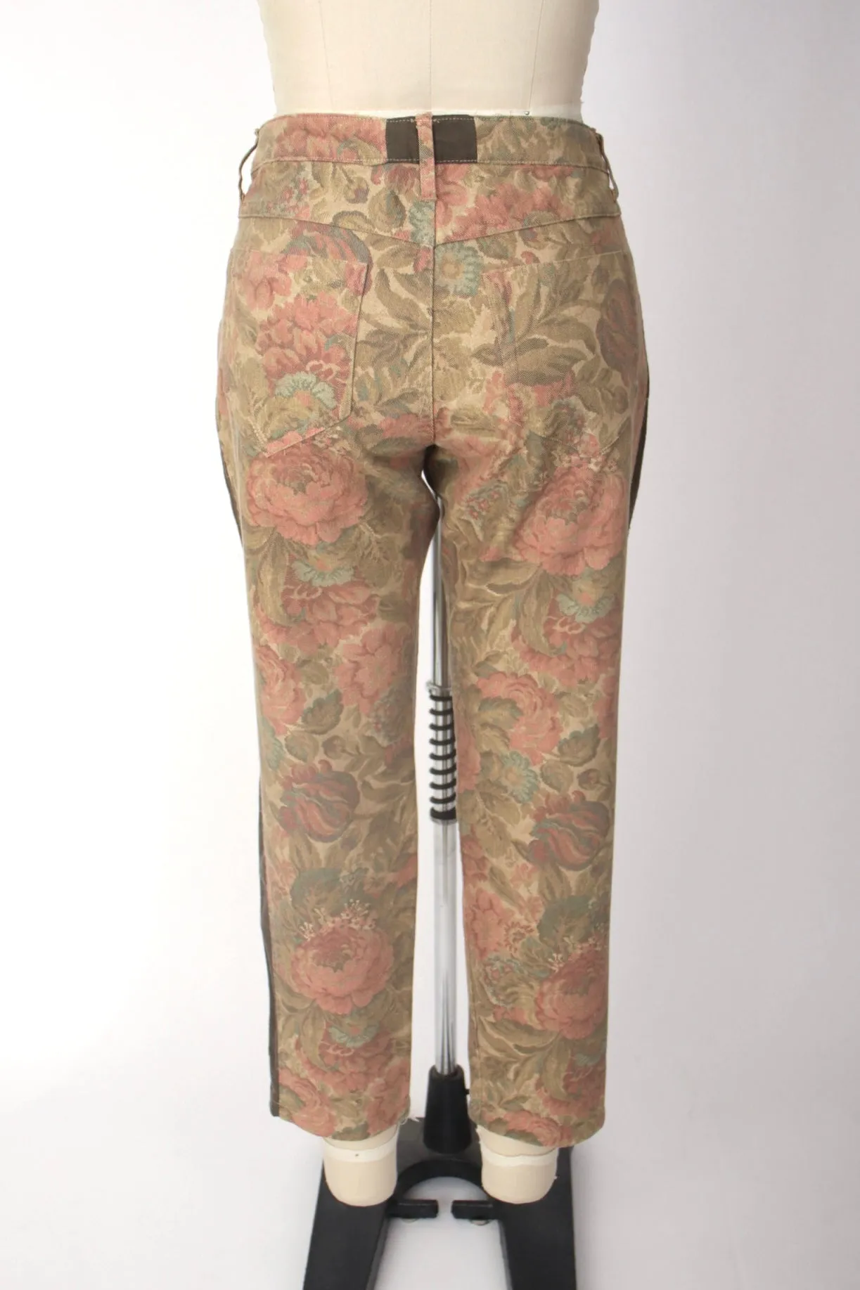 Japanese Floral Reversible Jeans