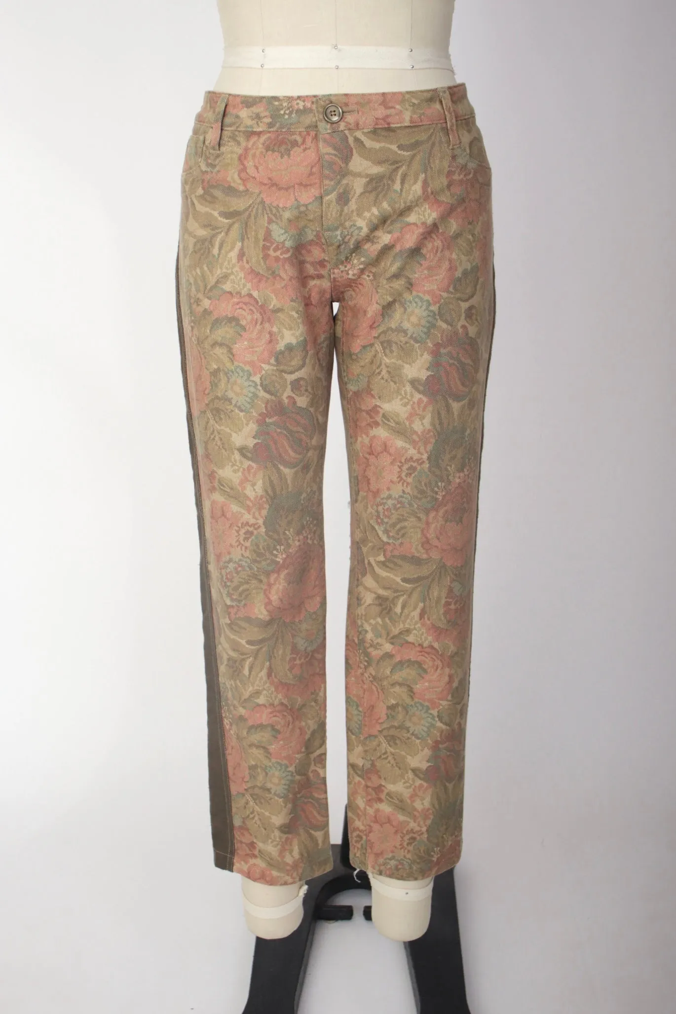 Japanese Floral Reversible Jeans