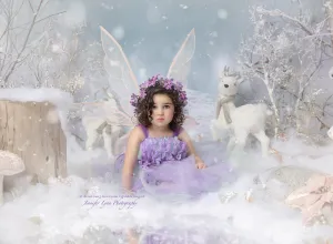 Kate Winter Snow Photography Studio Backdrop Frozen World