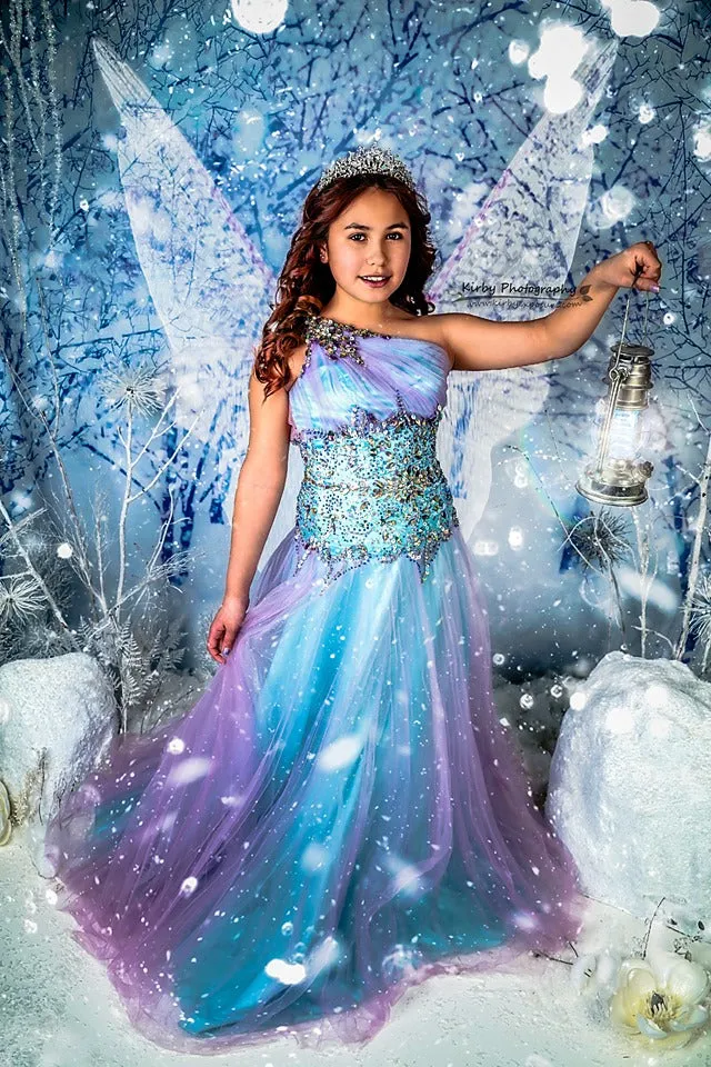 Kate Winter Snow Plum Orchard Backdrop Designed By Arica Kirby