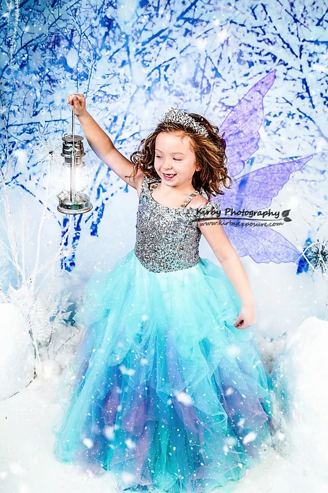 Kate Winter Snow Plum Orchard Backdrop Designed By Arica Kirby