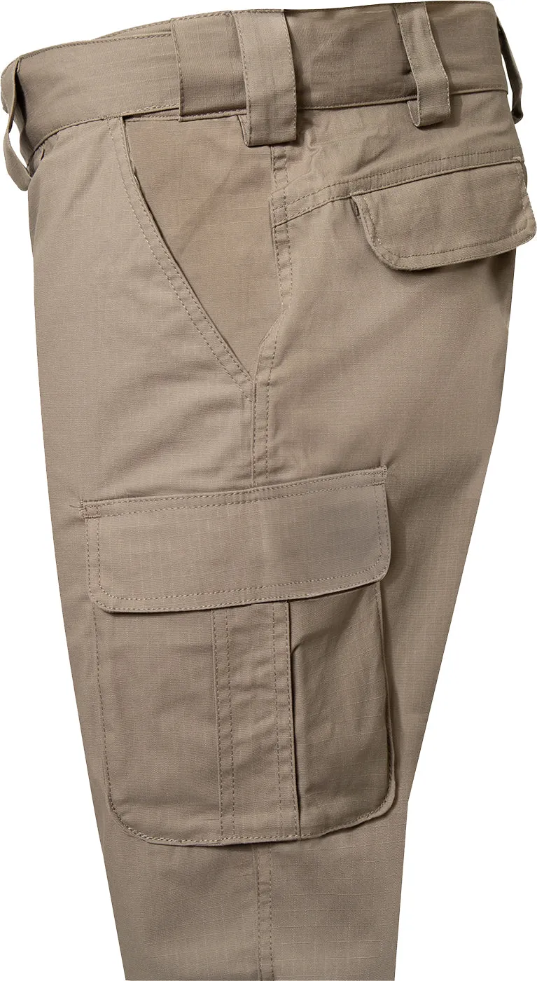 Khaki - Tactical 10-8 Lightweight Field Pants - Poly Cotton Spandex Rip-Stop -  Zipper Fly