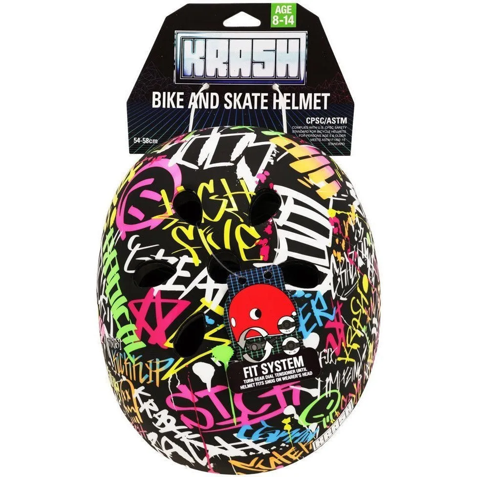 Krash Street Writer Youth Helmet