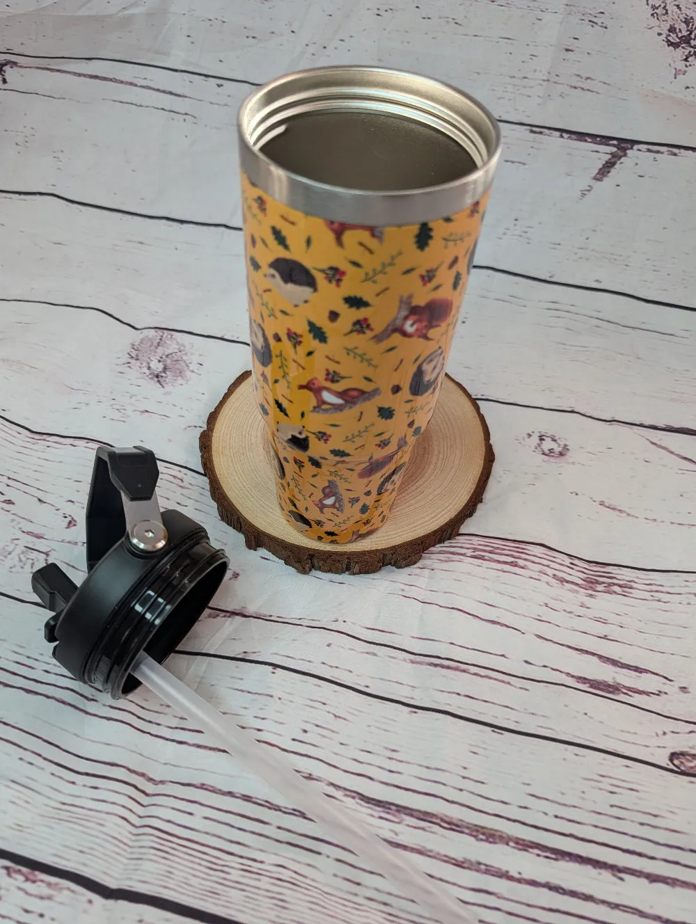 Large Stainless Steel Reusable 900ml Water Bottle